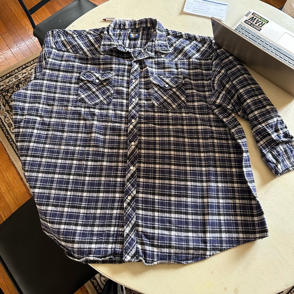 Falcon Bay Big And Tall Long Sleeve Flannel